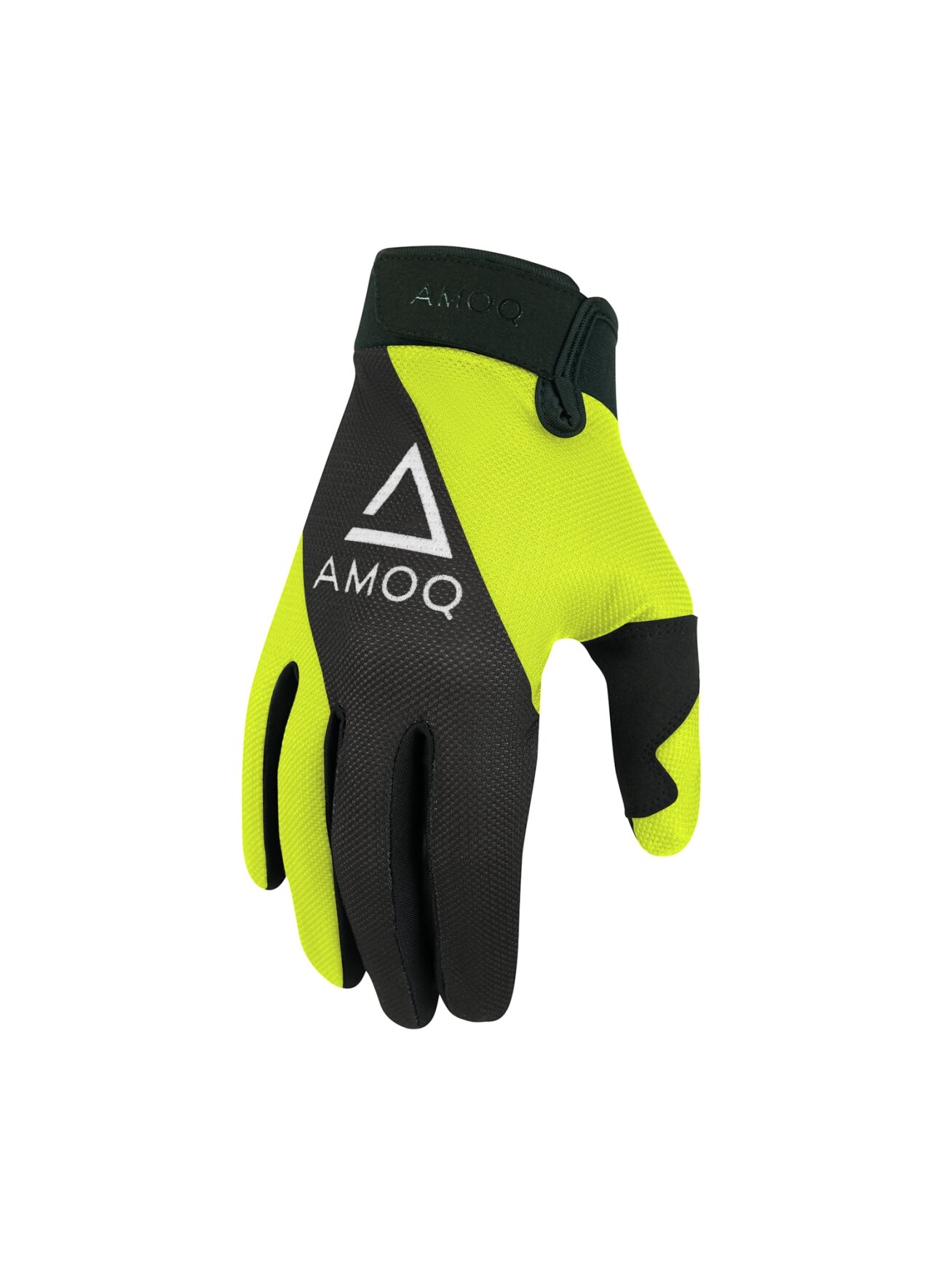 AMOQ Airline Mesh Gloves Black-HiVis AMOQ Airline Mesh Gloves Black-HiVis