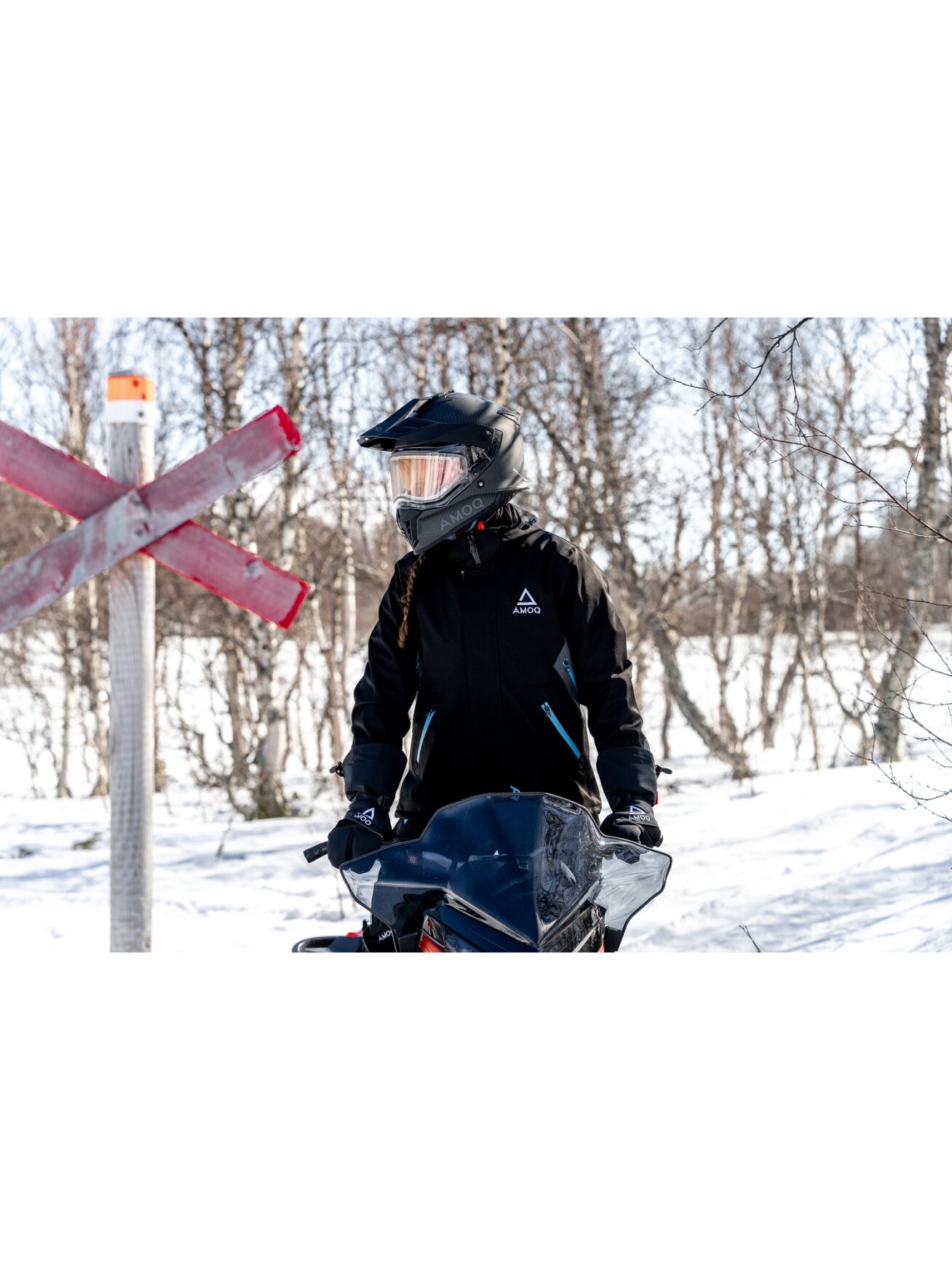 AMOQ Recoil Electric visor Carbon ADV helmet Blackout 4 AMOQ Recoil Electric visor Carbon ADV helmet Blackout 4