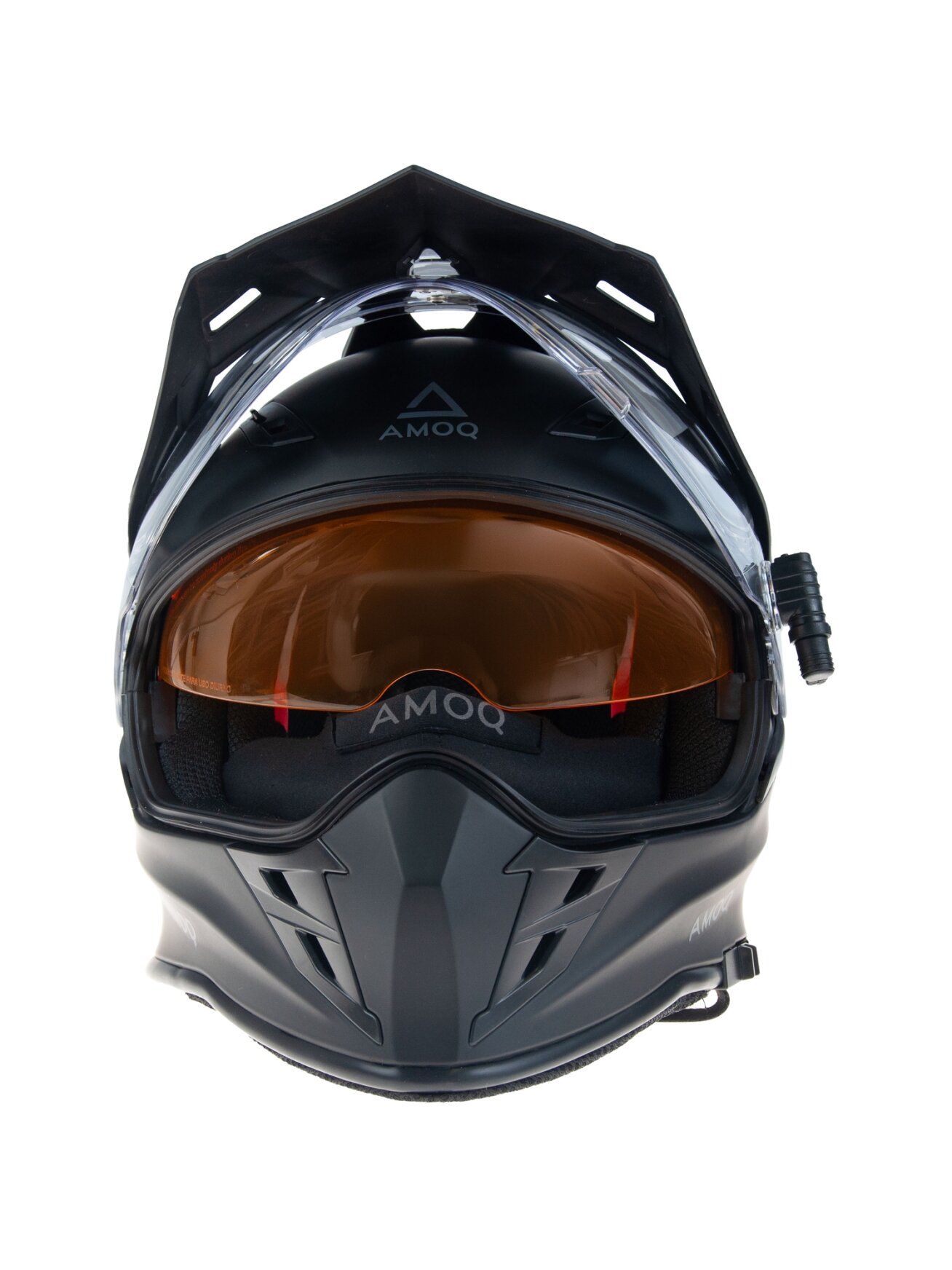 AMOQ Adaptor Electric visor Helmet black/grey 1 AMOQ Adaptor Electric visor Helmet black/grey 1