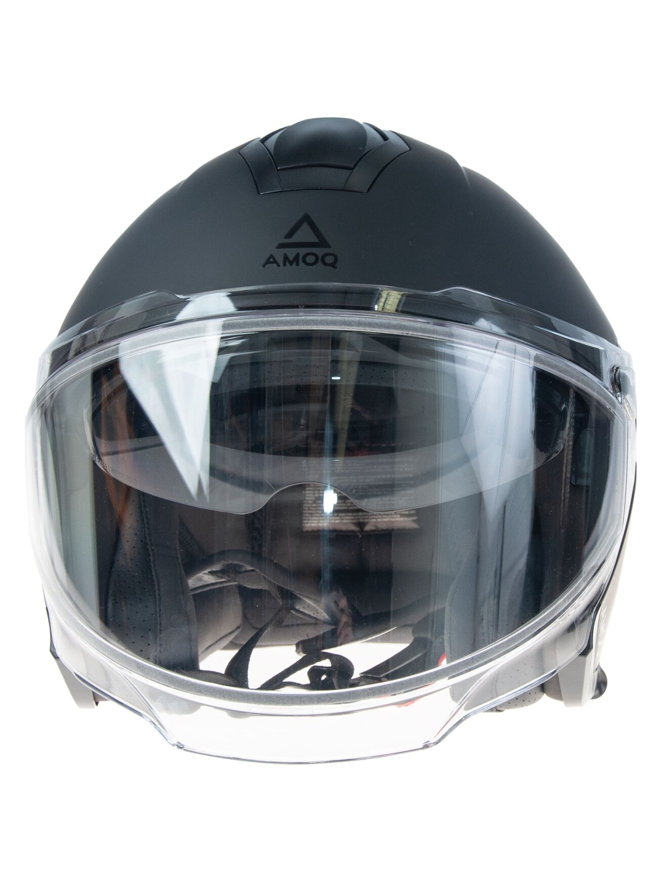 AMOQ Cluster Electric visor Jet Helmet Blackout 2 AMOQ Cluster Electric visor Jet Helmet Blackout 2