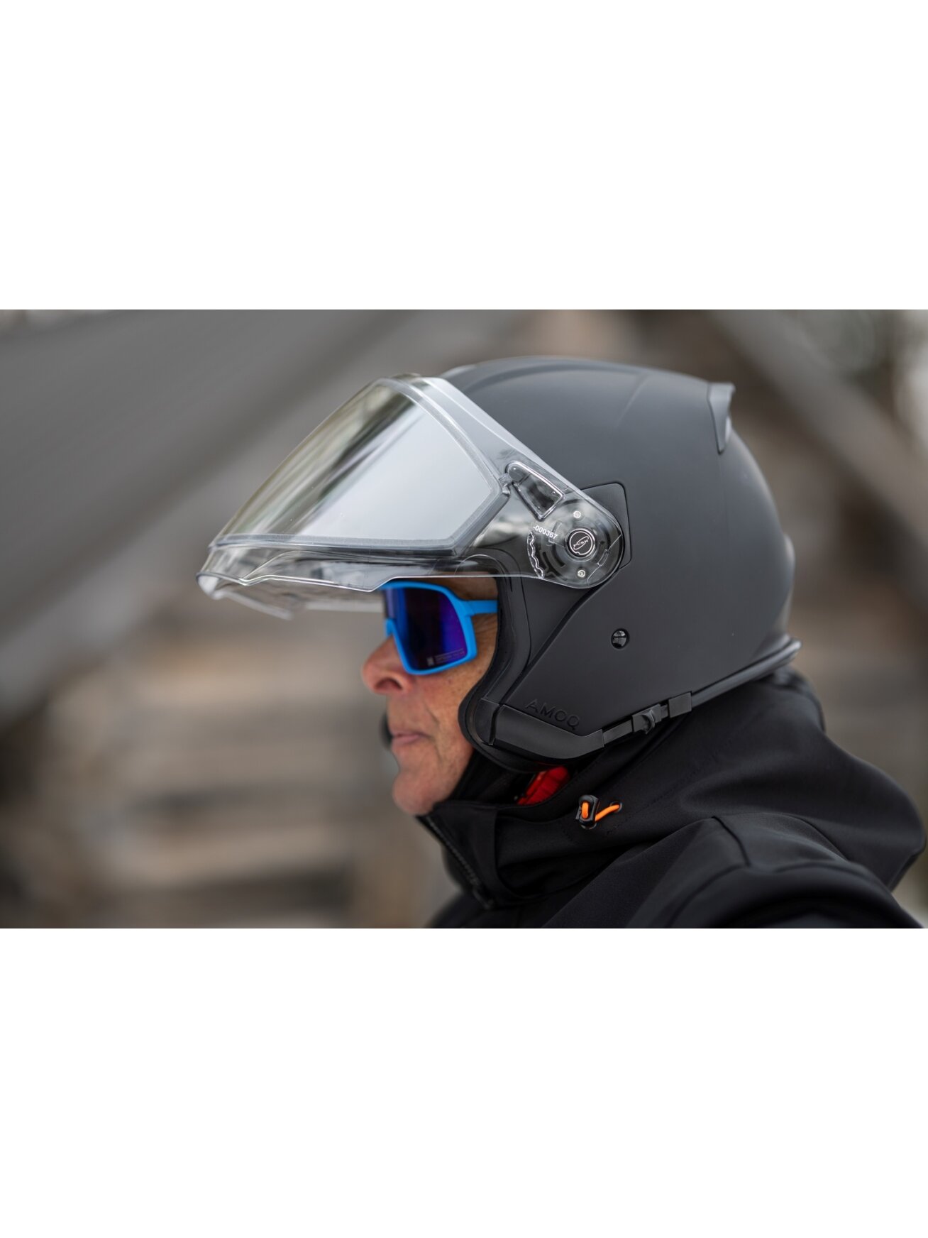 AMOQ Cluster double visor Jet Helmet Blackout 4 AMOQ Cluster double visor Jet Helmet Blackout 4