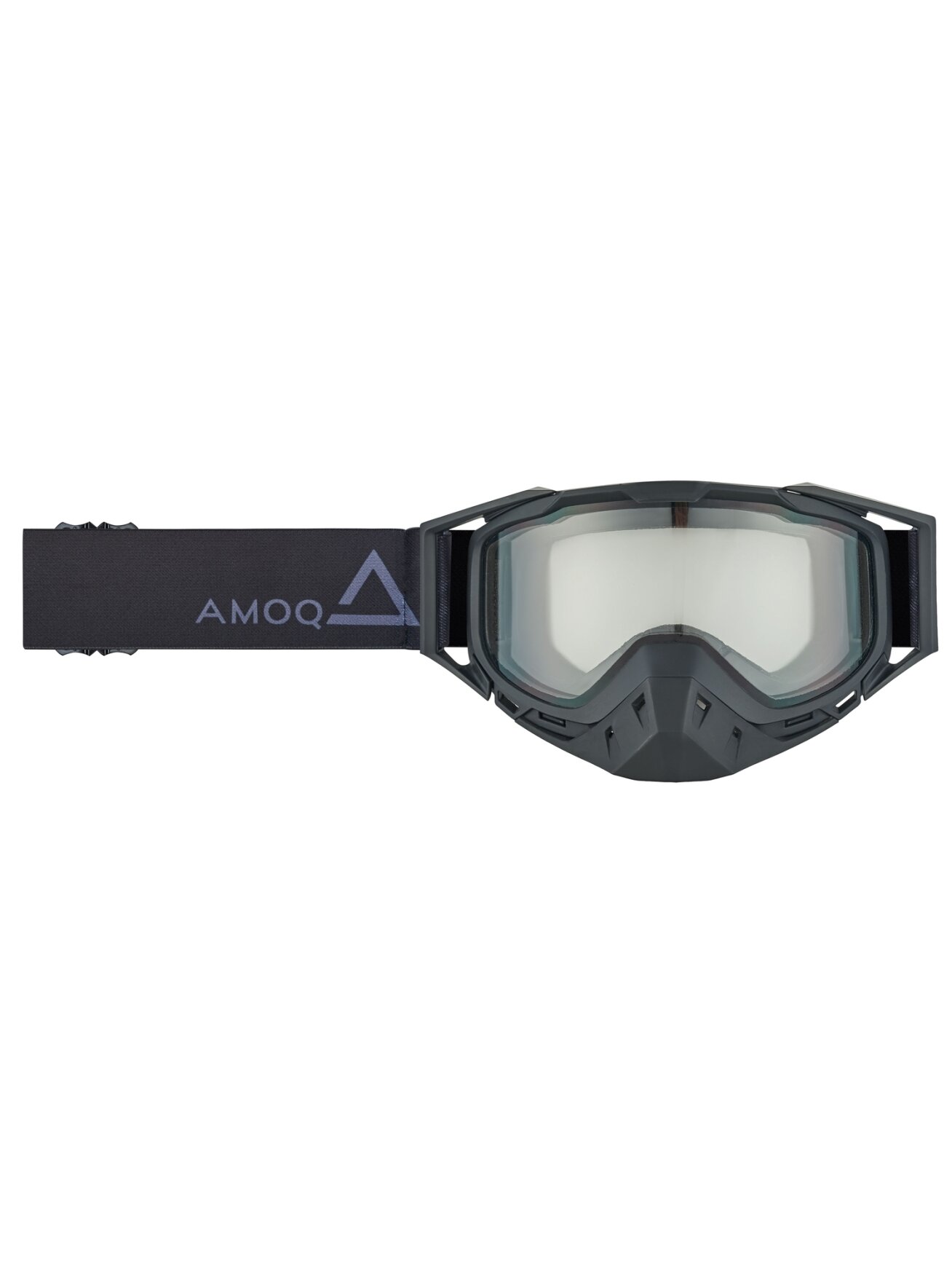 AMOQ Youth Snow Goggles Black-Grey clear lens AMOQ Youth Snow Goggles Black-Grey clear lens