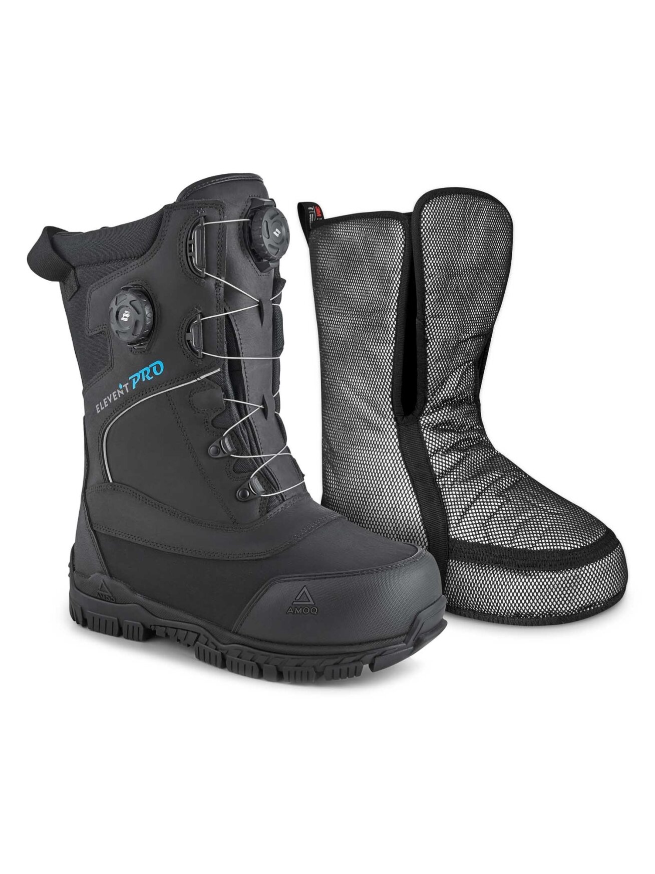 AMOQ Rover Boot Double Optifit Black/Grey 3 AMOQ Rover Boot Double Optifit Black/Grey 3