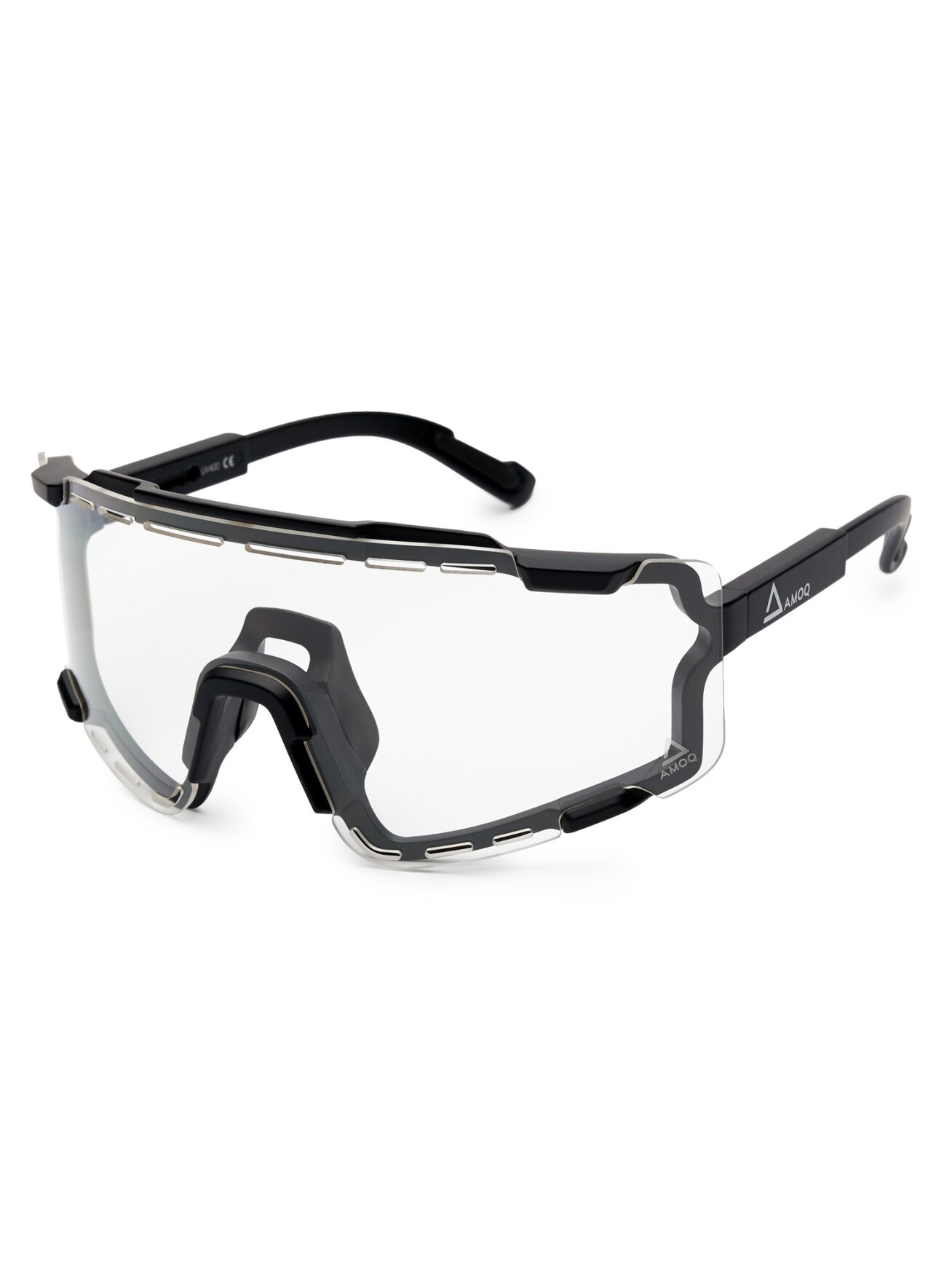 AMOQ Align Performance Sunglasses Black - Clear AMOQ Align Performance Sunglasses Black - Clear