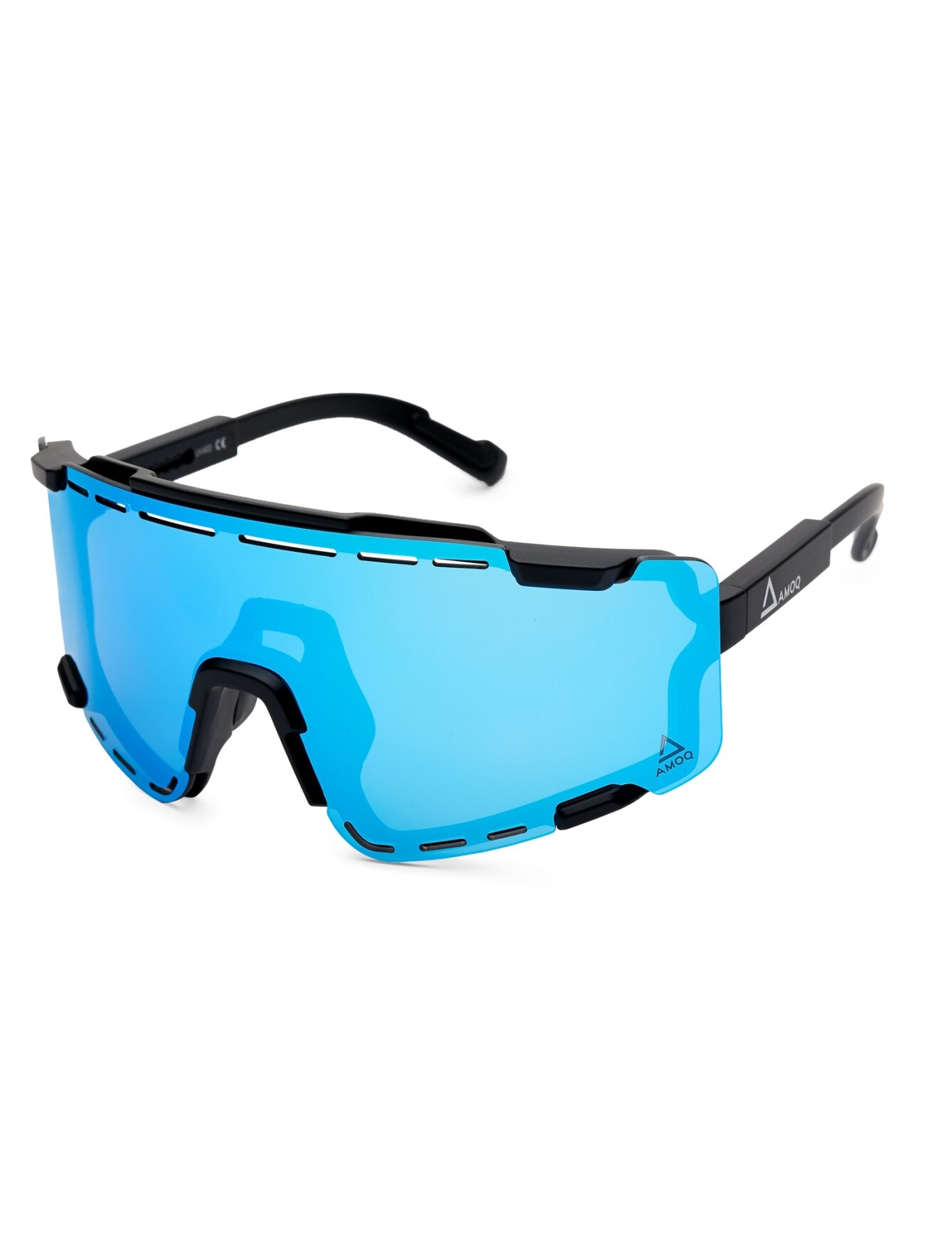 AMOQ Align Performance Sunglasses Black - Ice Blue Mirror AMOQ Align Performance Sunglasses Black - Ice Blue Mirror