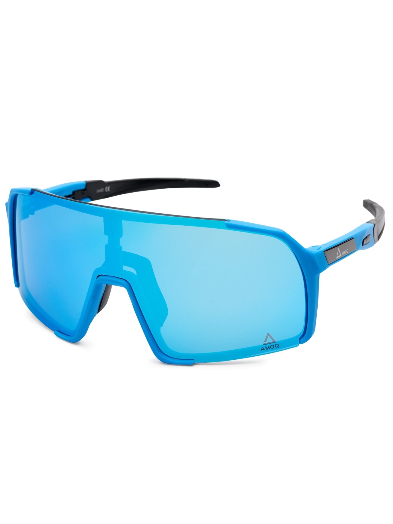 AMOQ Asteroid Sunglasses Navy - Ice Blue Mirror AMOQ Asteroid Sunglasses Navy - Ice Blue Mirror