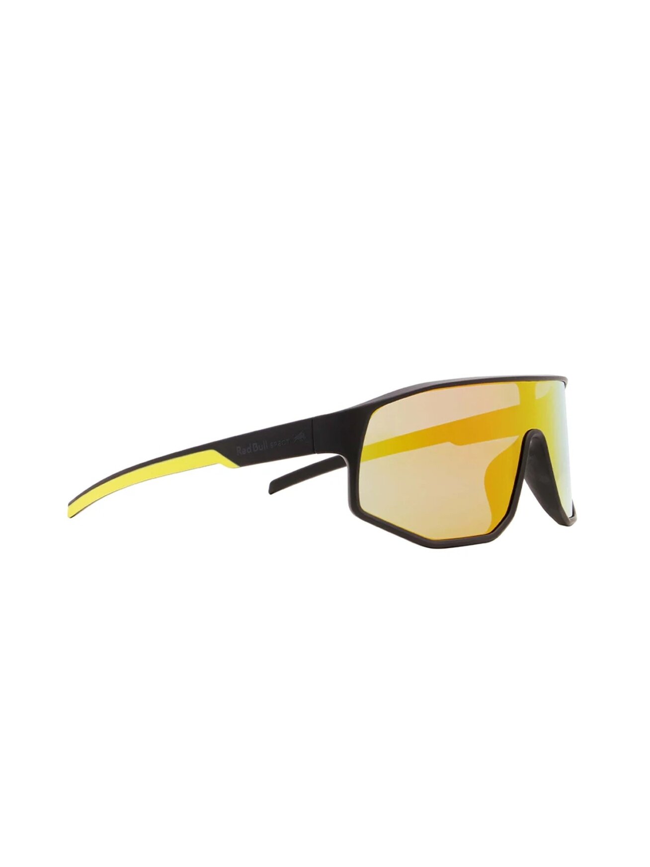 Spect Red Bull Dash Sunglasses Soft Black-Yellow w blue-pink-yellow mirror lens