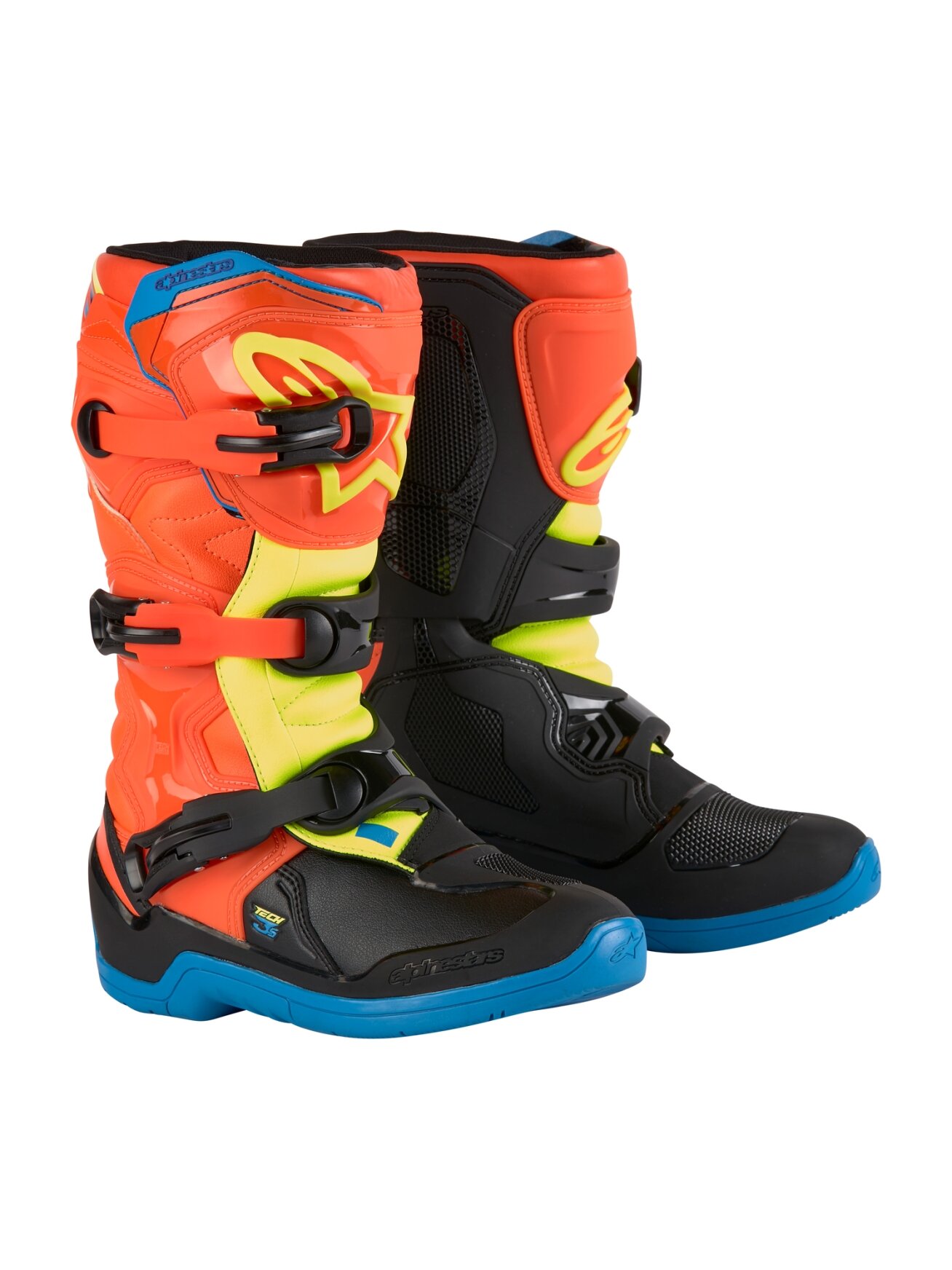 Alpinestars Boot Tech 3s Junior Orange/Blue