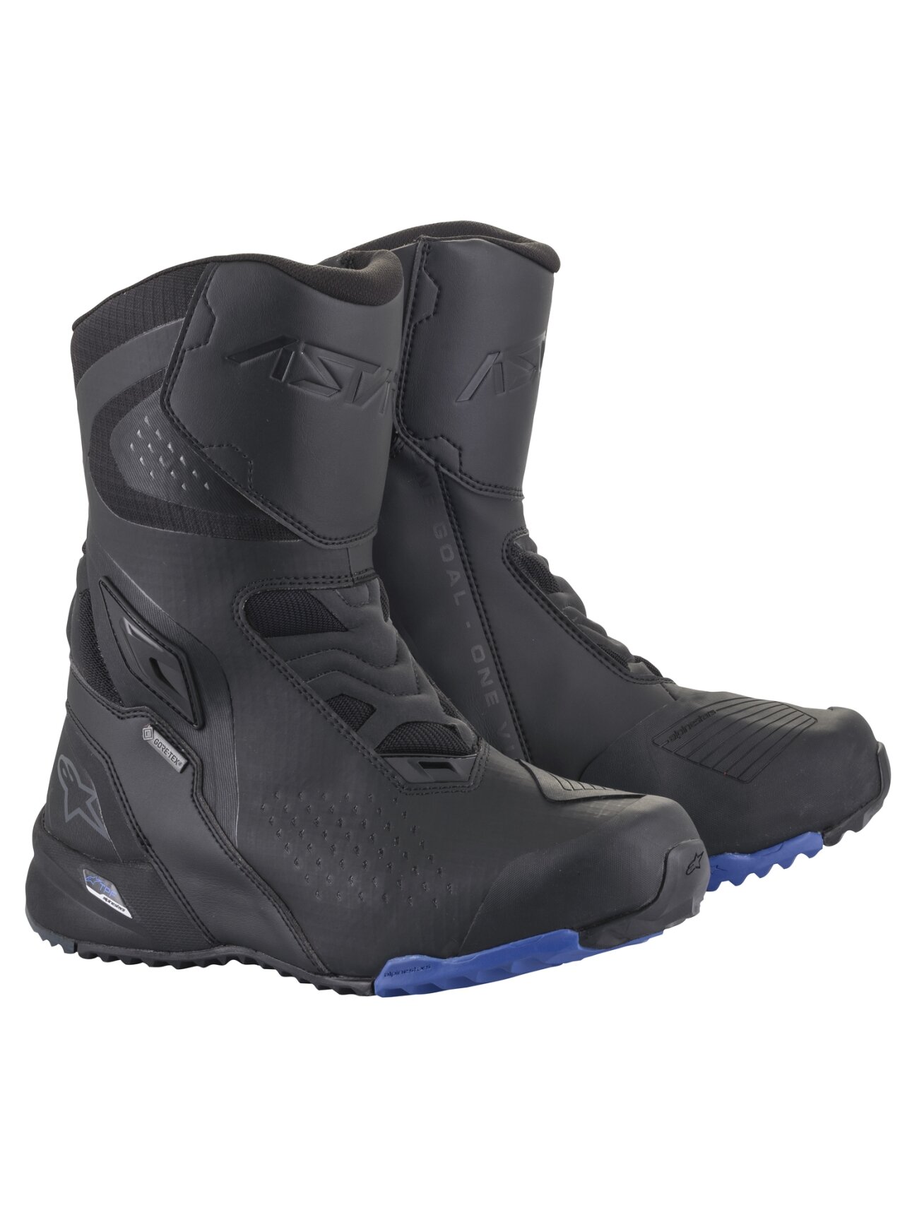 Alpinestars Boots RT-8 Gore-Tex Black/Blue Alpinestars Boots RT-8 Gore-Tex Black/Blue