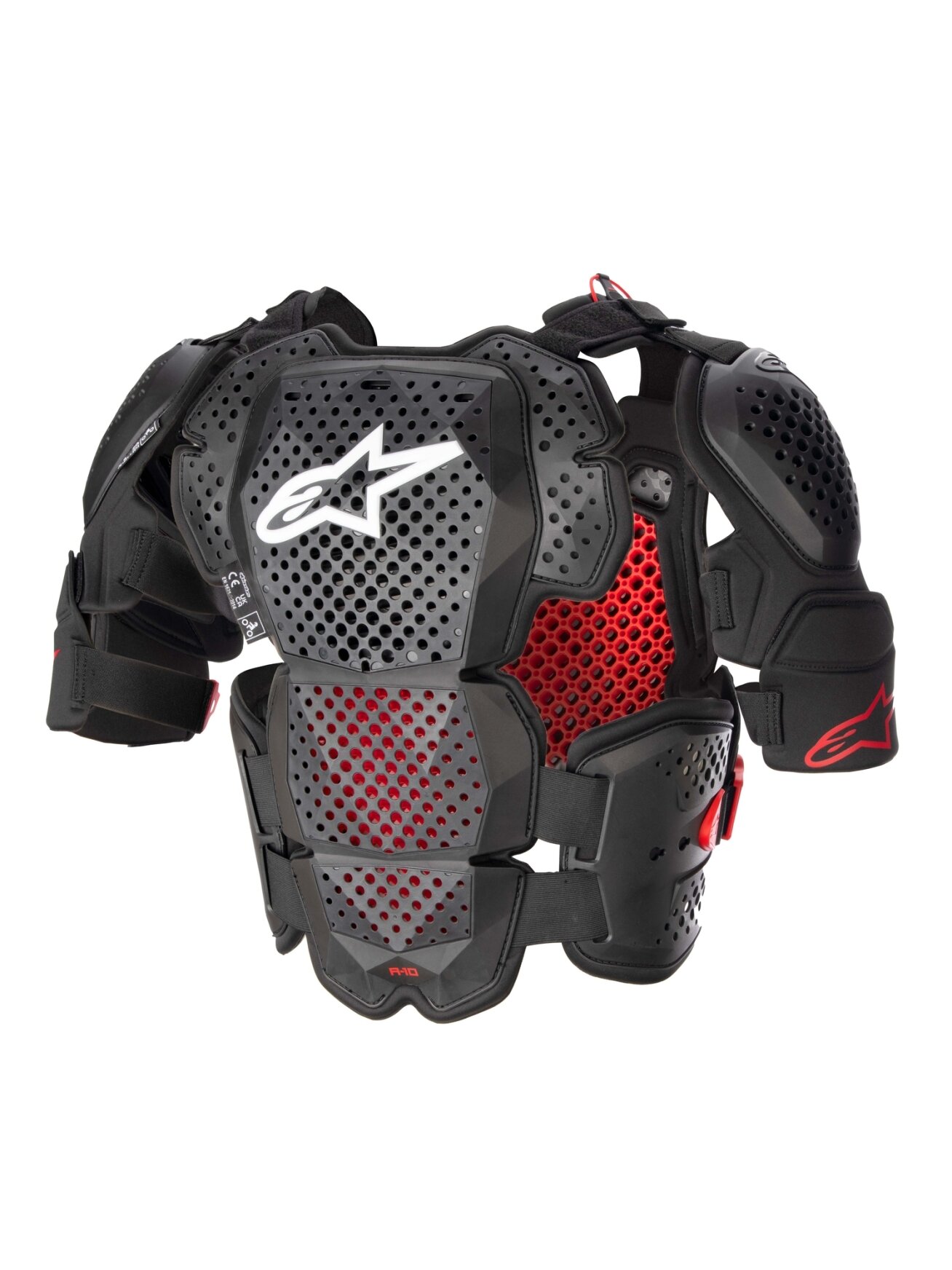 Alpinestars Safety Vest A-10 V2 Full Chest Black/Anthracite 1 Alpinestars Safety Vest A-10 V2 Full Chest Black/Anthracite 1