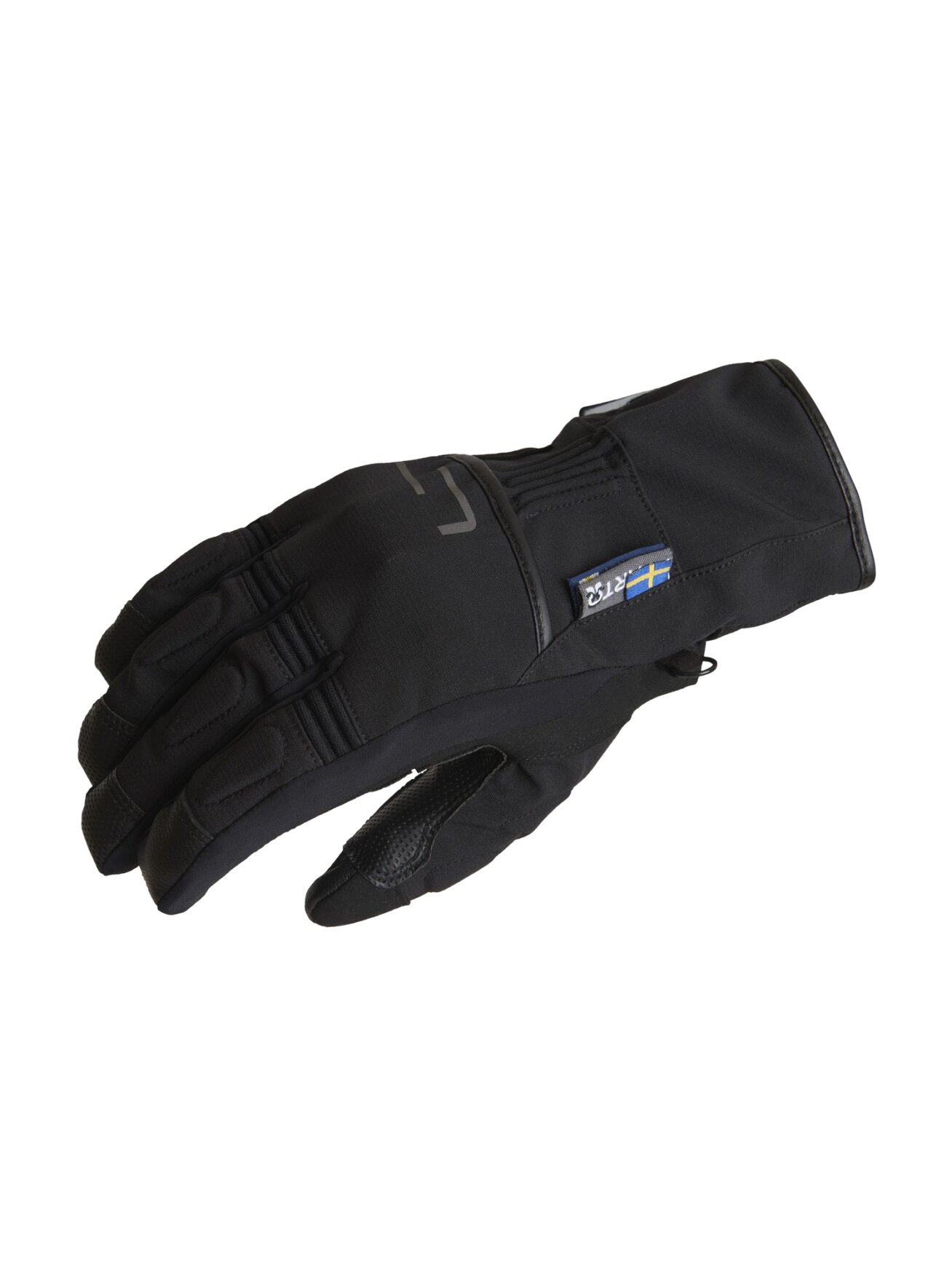 Lindstrands Glove Lillmon Black/grey
