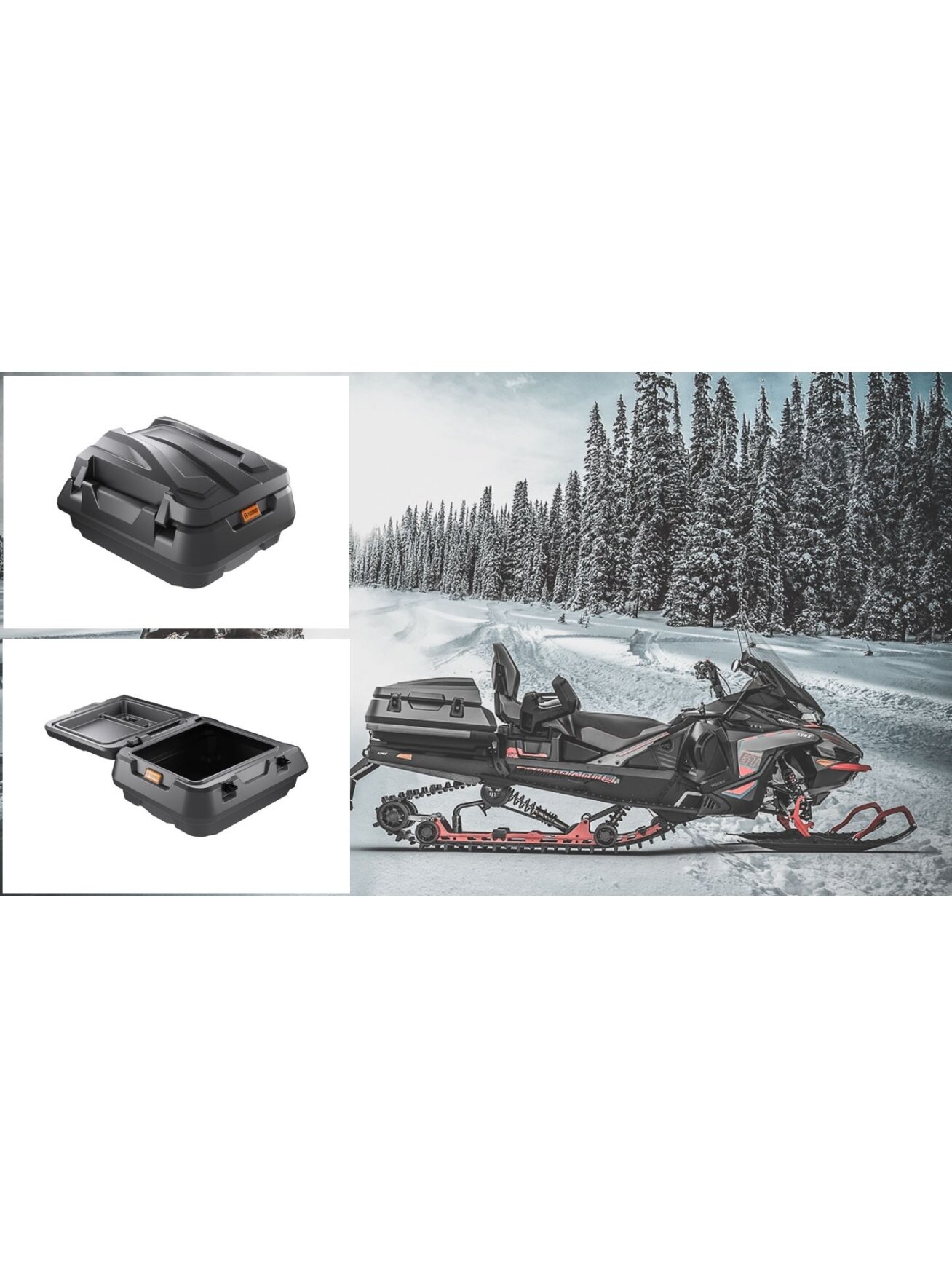 Tesseract Snb box Ski-doo Expedition/Lynx Commander Ranger 59/69.115L 2 Tesseract Snb box Ski-doo Expedition/Lynx Commander Ranger 59/69.115L 2