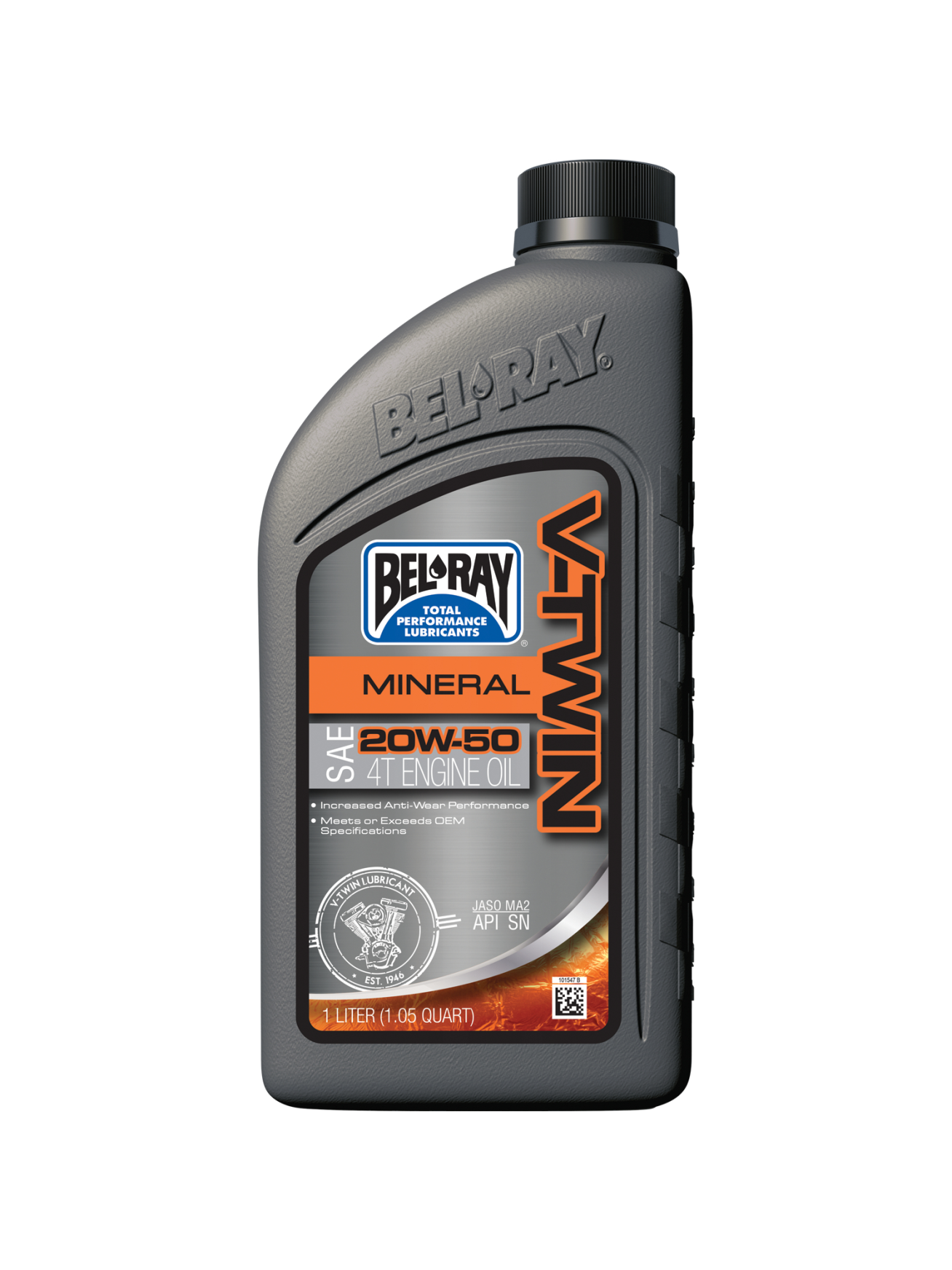 Bel-Ray V-Twin Mineral 20W-50 1L