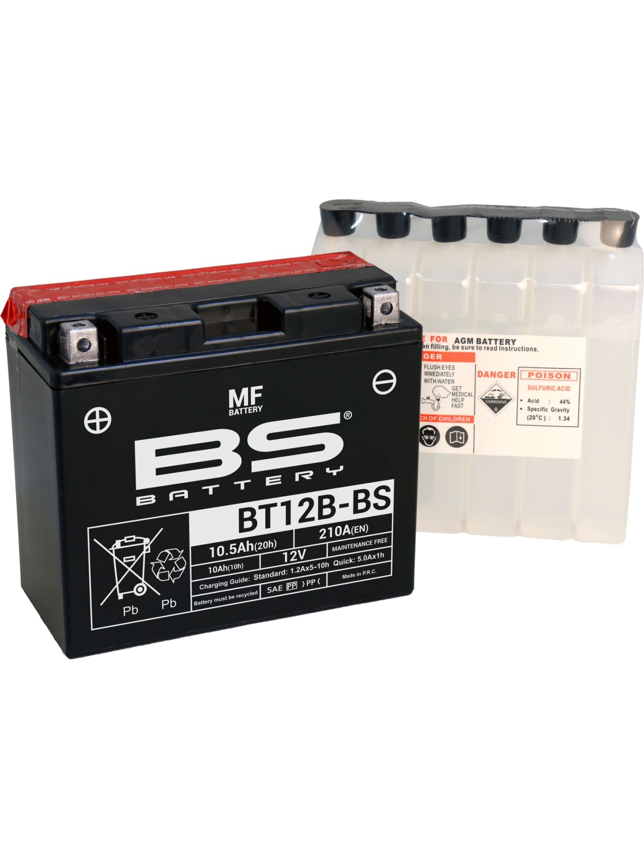 BS Battery BT12B-BS MF (cp) Maintenance Free BS Battery BT12B-BS MF (cp) Maintenance Free