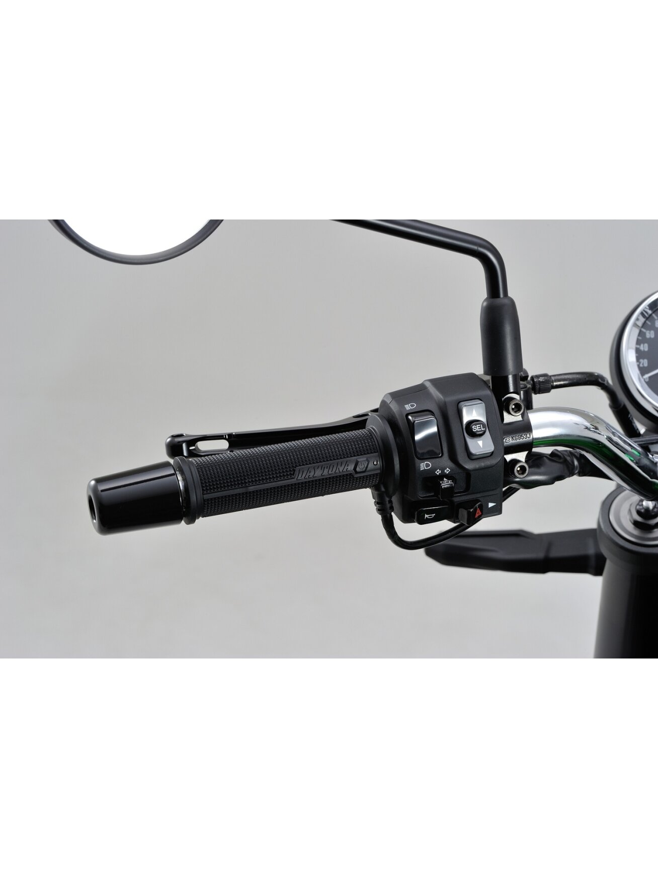 Daytona Heated Grips Street 4-level / open end (22mm) 4