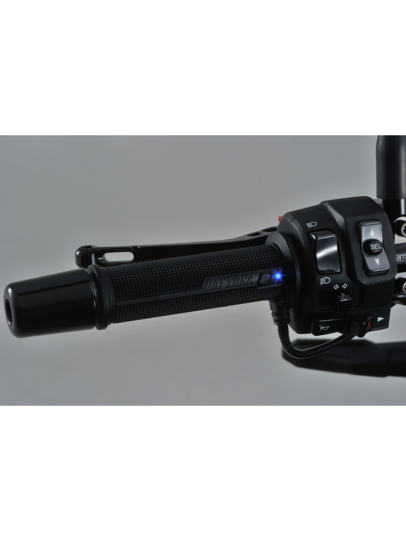 Daytona Heated Grips Street 4-level / open end (22mm)
