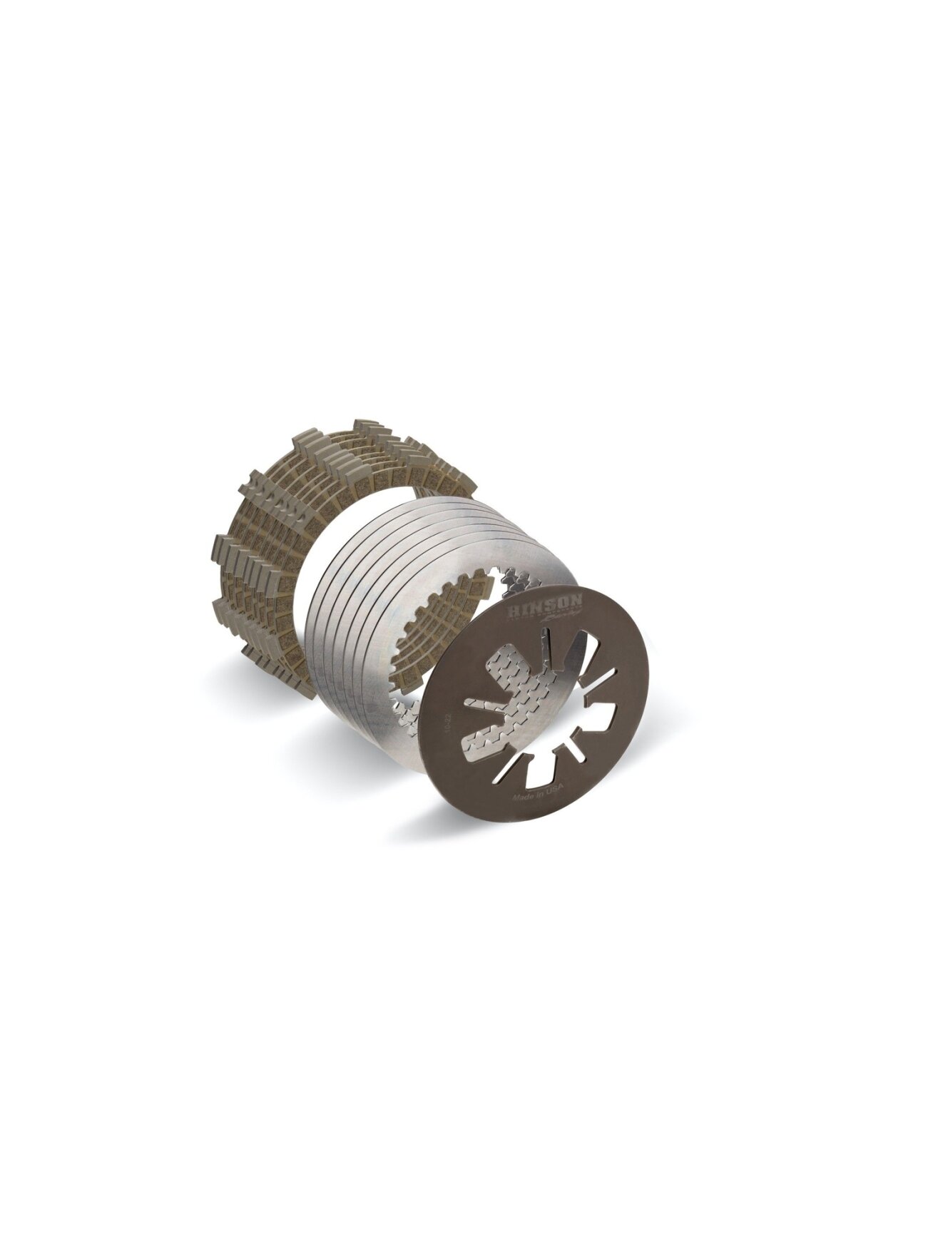 Hinson FSC Clutch Plate & Spring Kit KXF450 '21-'25 (Single Spring) Hinson FSC Clutch Plate & Spring Kit KXF450 '21-'25 (Single Spring)