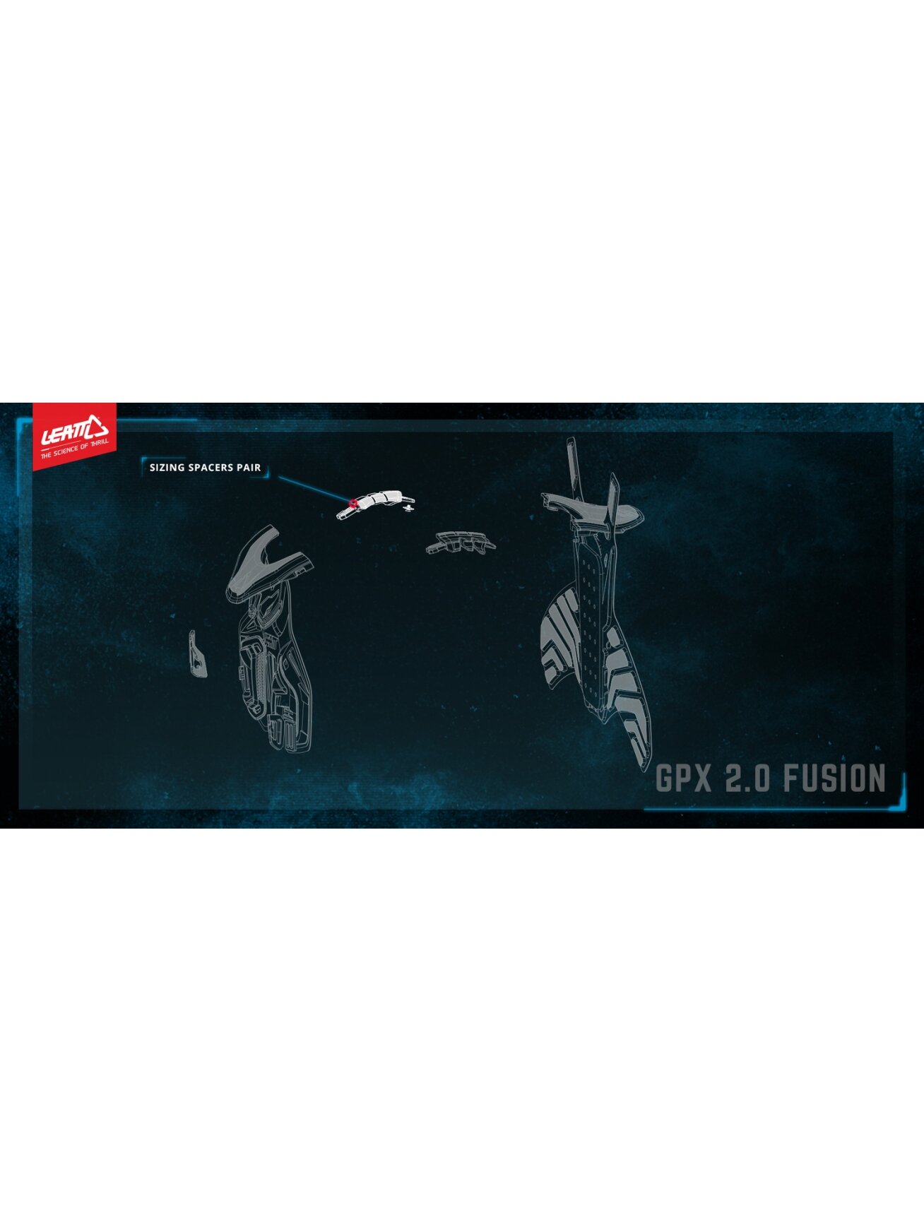 Leatt Fusion vest 2.0 Junior Blk 1