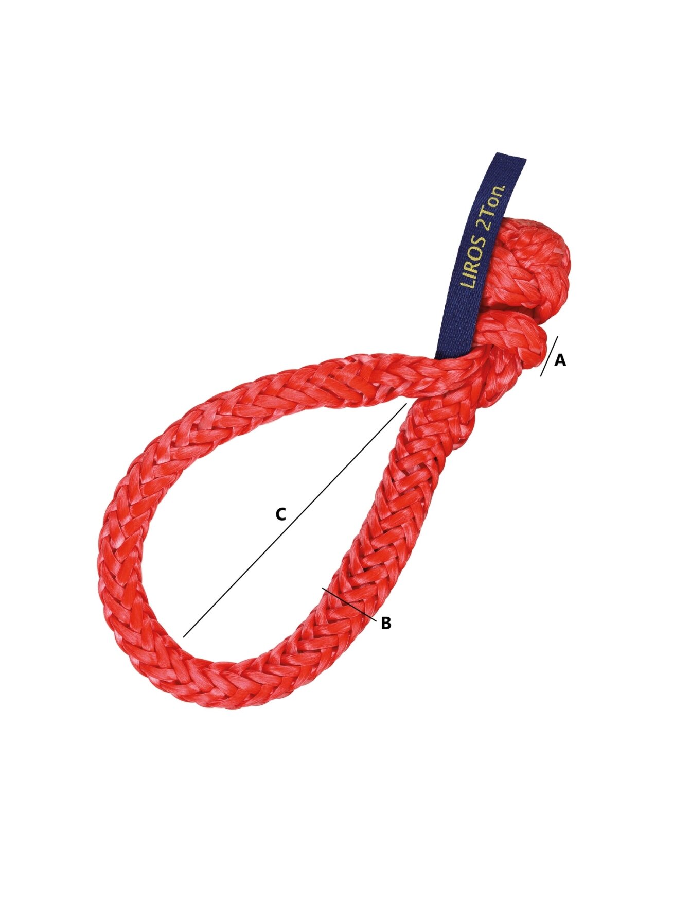 Soft Shackle red 2t 1