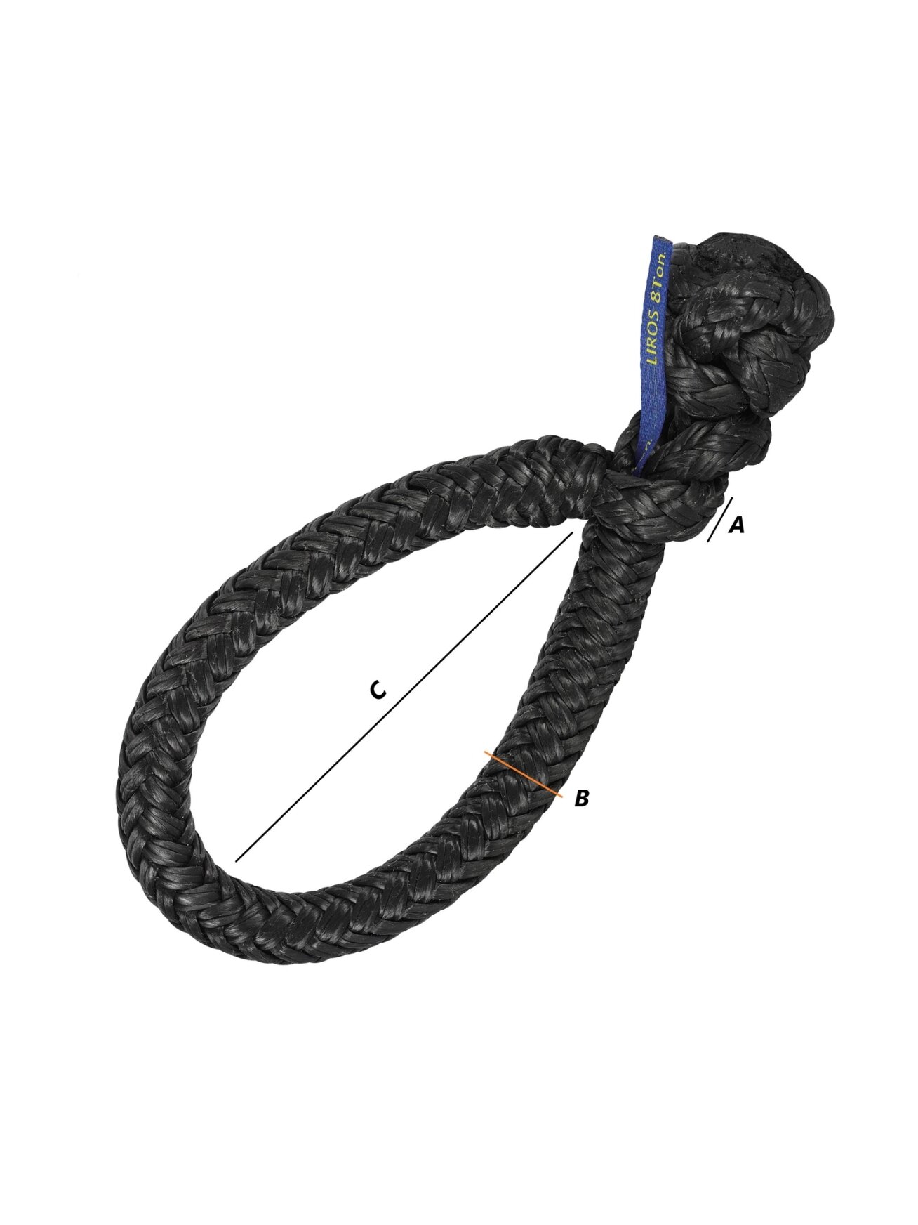 Soft Shackle black 1.5t 1 Soft Shackle black 1.5t 1