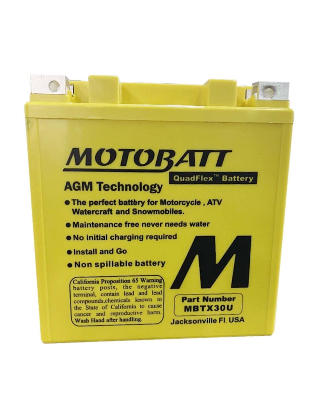Motobatt MBTX30U battery