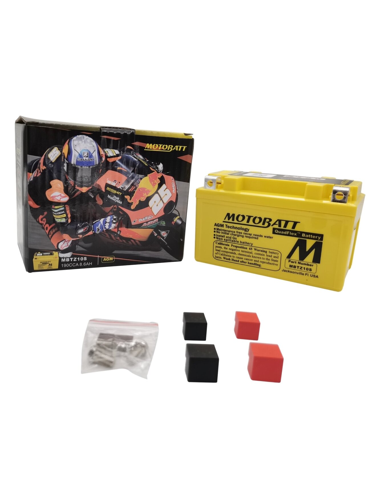 Motobatt MBTZ10S battery 1