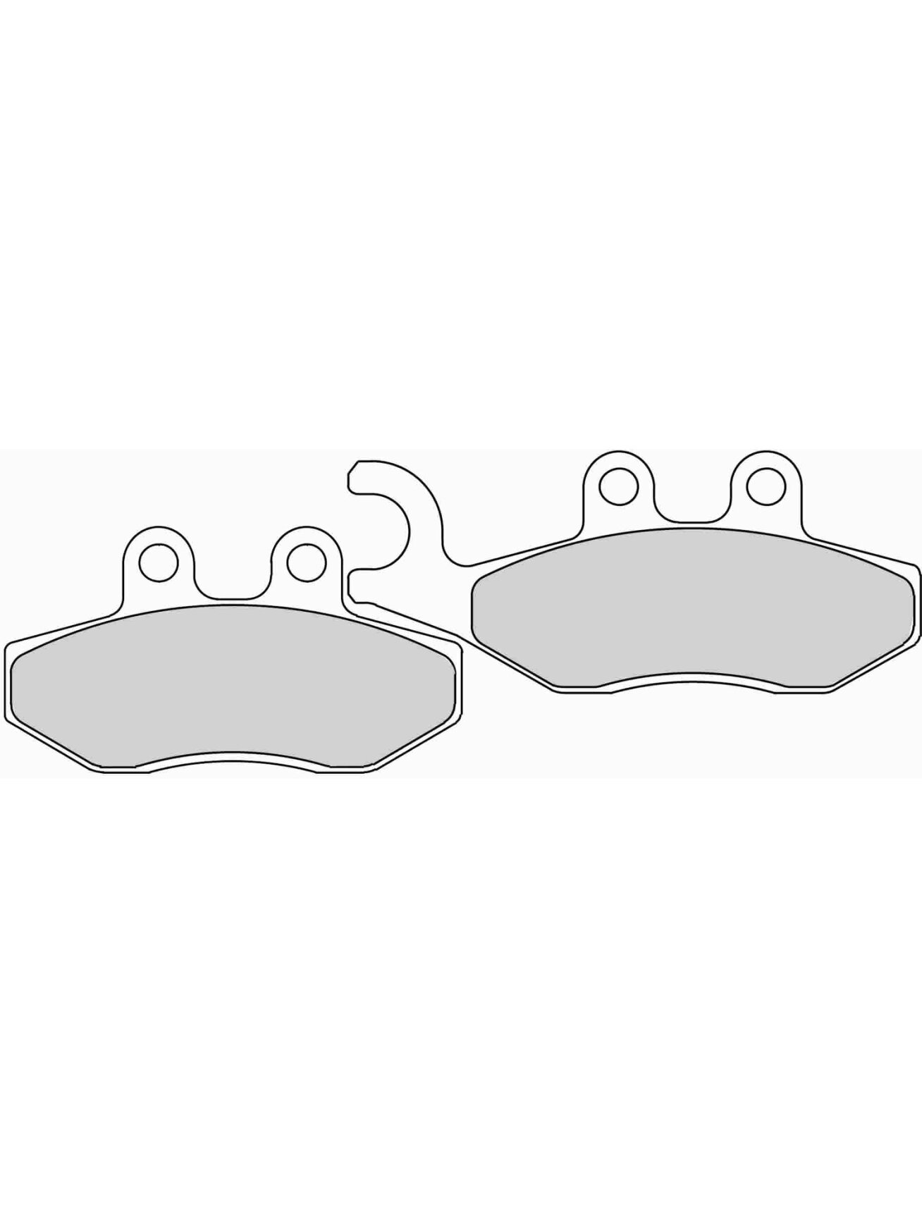 Elig Brake pads, Aprilia / Derbi / Gilera / Piaggio