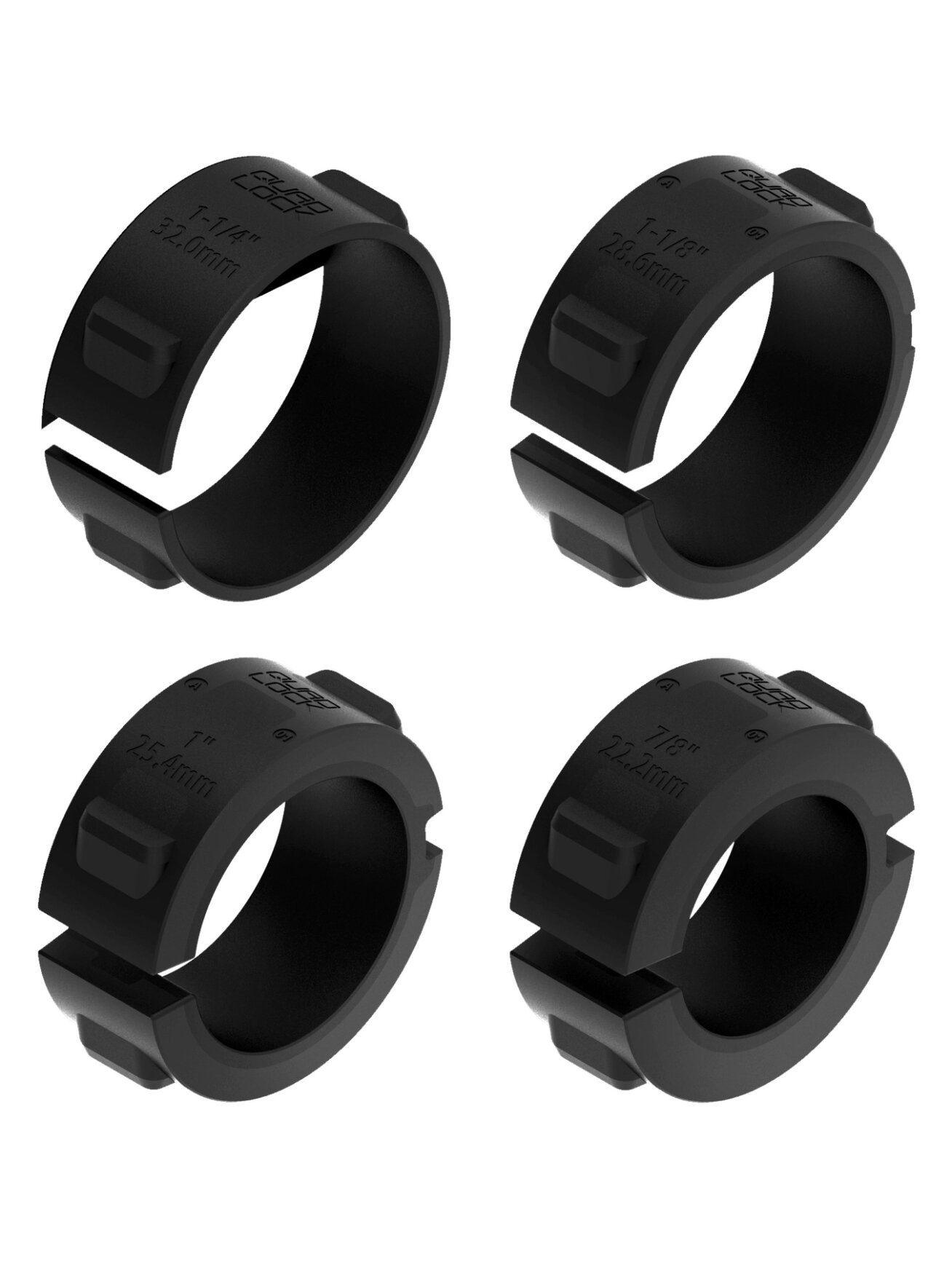 Quad Lock Replacement Bar Spacers - Motorcycle Handlebar Mount Pro