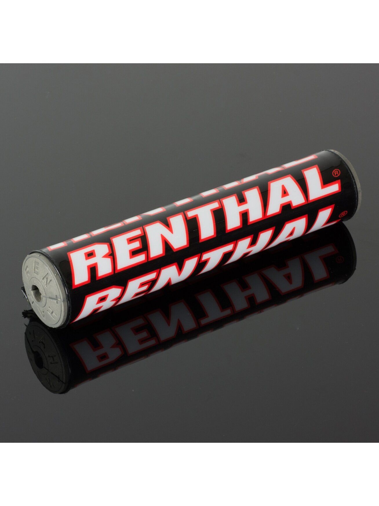 Renthal Shiny Pad Black/Red Renthal Shiny Pad Black/Red
