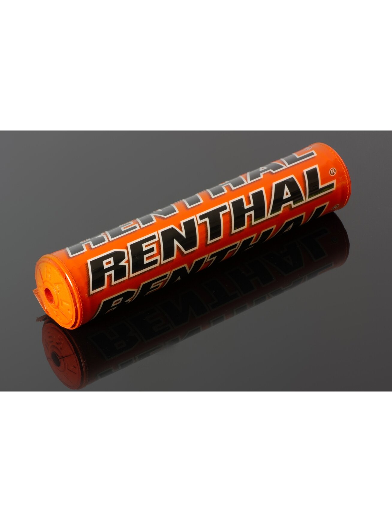 Renthal Shiny Pad (240mm) Orange - Orange Foam Renthal Shiny Pad (240mm) Orange - Orange Foam
