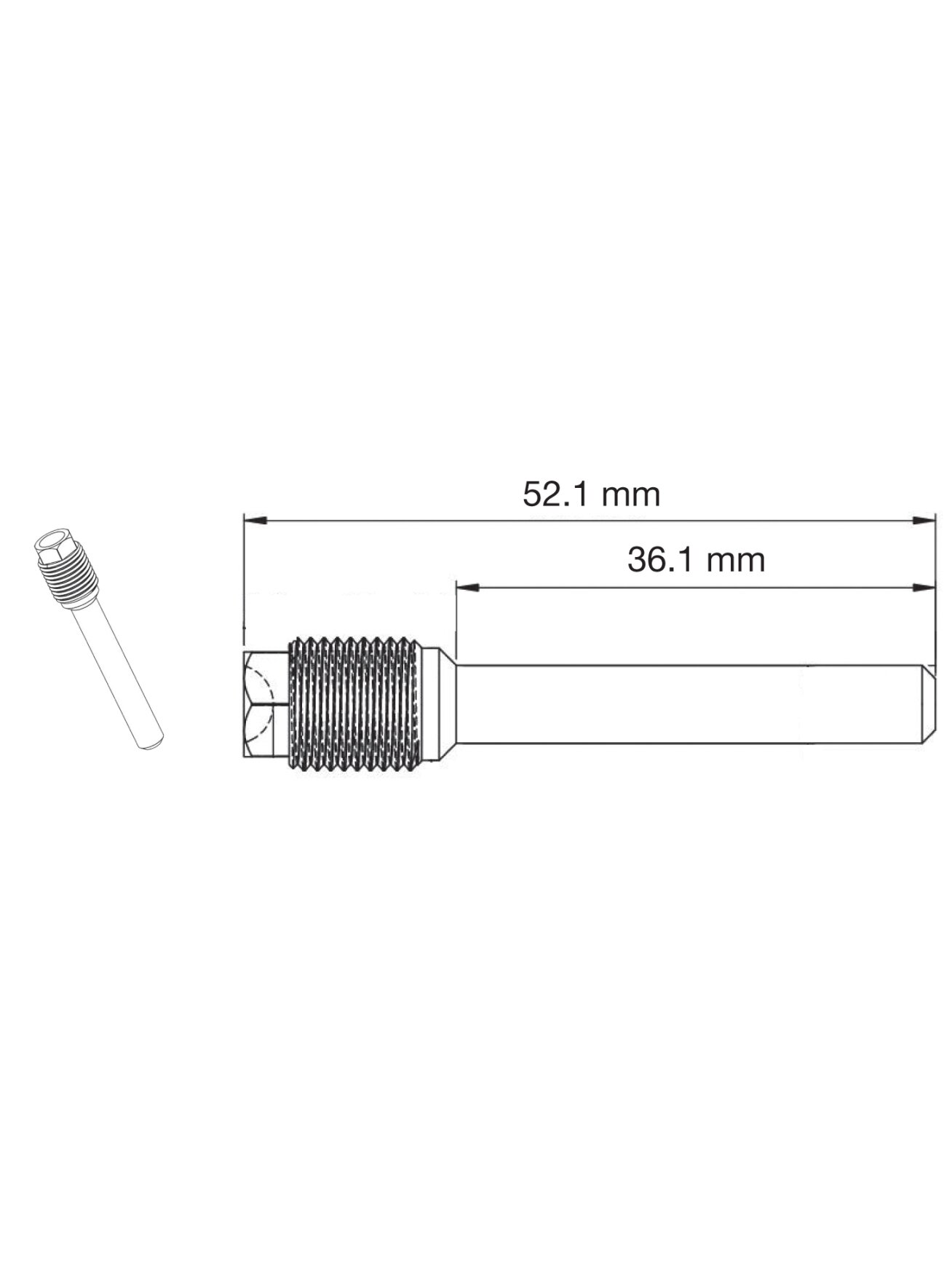 Sbs Brake pin front Ka/Su Sbs Brake pin front Ka/Su