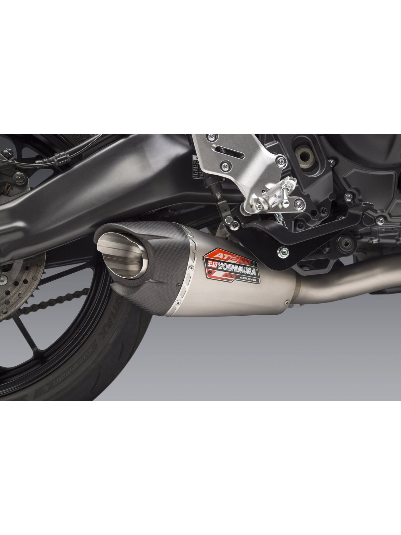 Yoshimura MT-09 2021 Race AT2 Stainless Full Exhaust, w/ Stainless Muffler 3 Yoshimura MT-09 2021 Race AT2 Stainless Full Exhaust, w/ Stainless Muffler 3