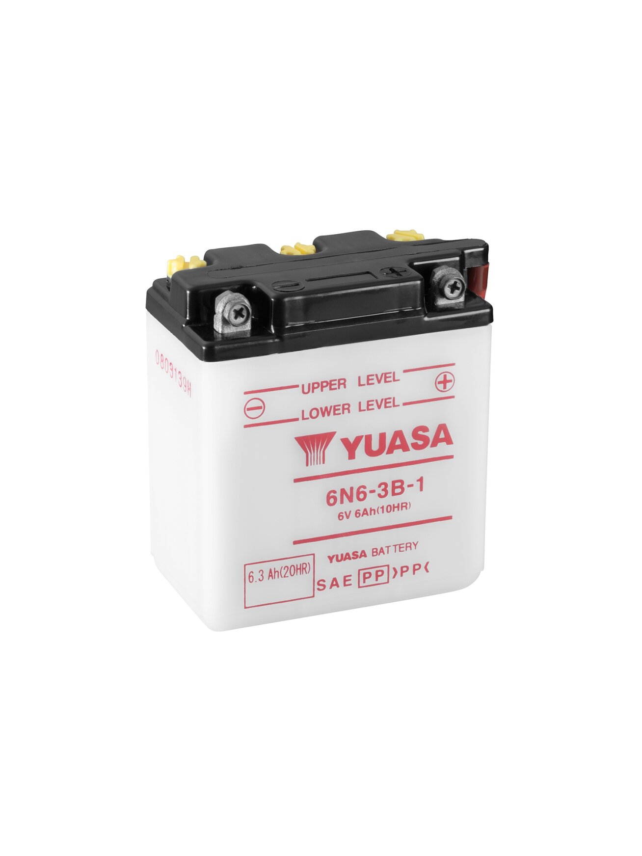 Yuasa Battery 6N6-3B-1 (cp) with acidpack (6) Yuasa Battery 6N6-3B-1 (cp) with acidpack (6)
