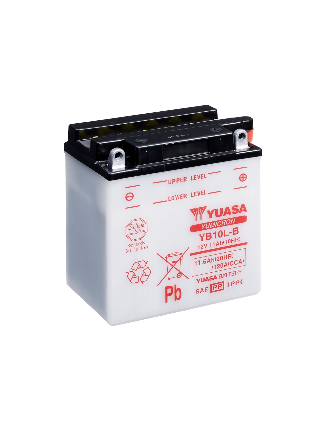 Yuasa Battery YB10L-B (cp) with acidpack (4) Yuasa Battery YB10L-B (cp) with acidpack (4)