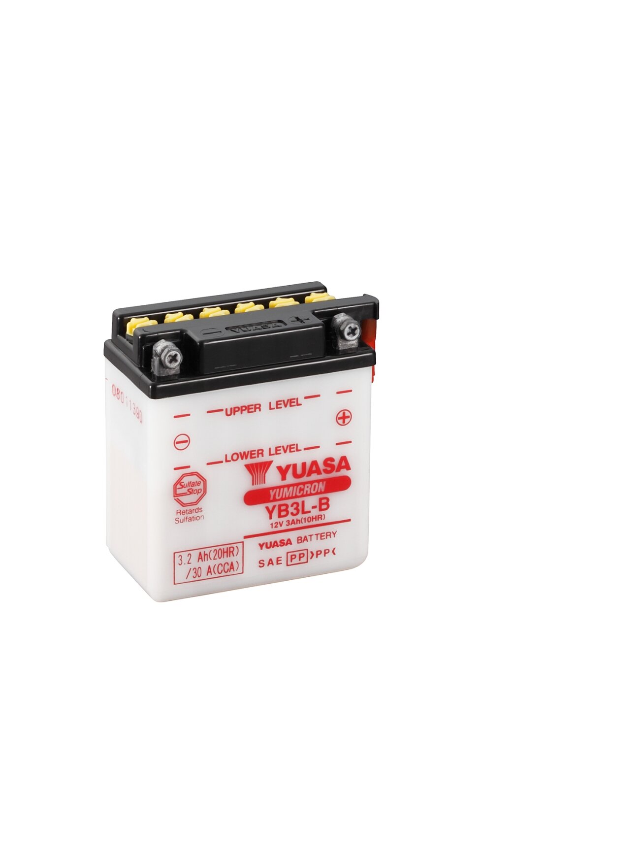 Yuasa Battery YB3L-B (cp) with acidpack (10) Yuasa Battery YB3L-B (cp) with acidpack (10)