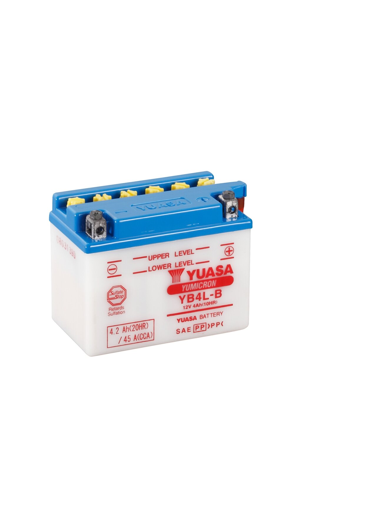 Yuasa Battery YB4L-B (cp) with acidpack (10) Yuasa Battery YB4L-B (cp) with acidpack (10)