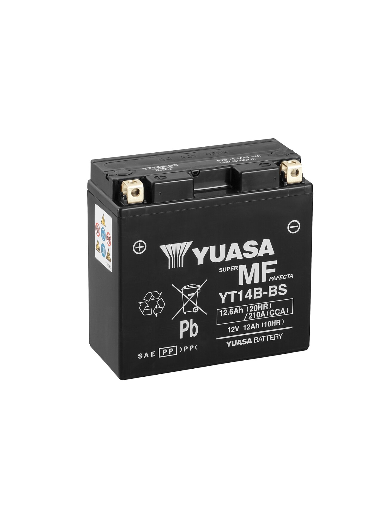 Yuasa Battery YT14B(WC) filled with acid (6) Yuasa Battery YT14B(WC) filled with acid (6)