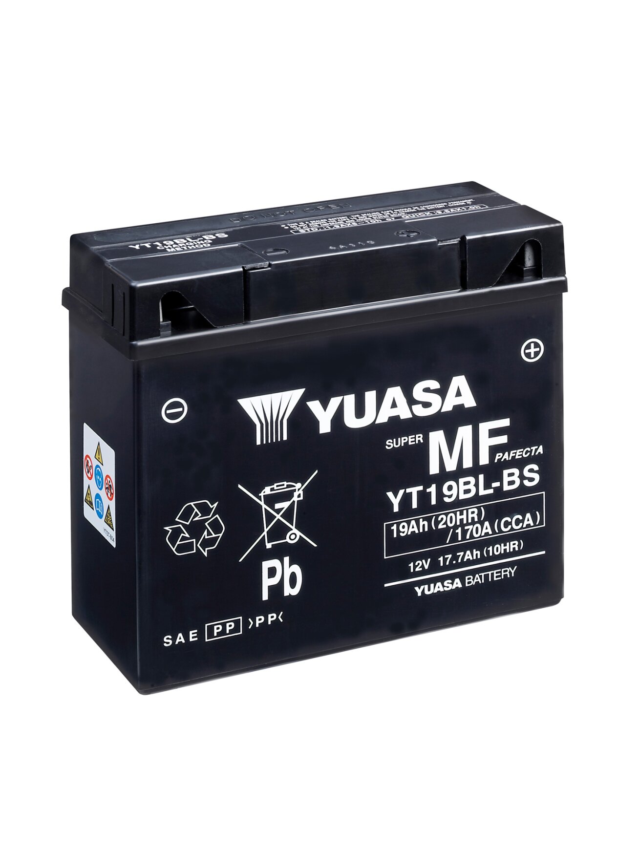Yuasa BatteryYT19BL-BS (cp) with acidpack (3) Yuasa BatteryYT19BL-BS (cp) with acidpack (3)