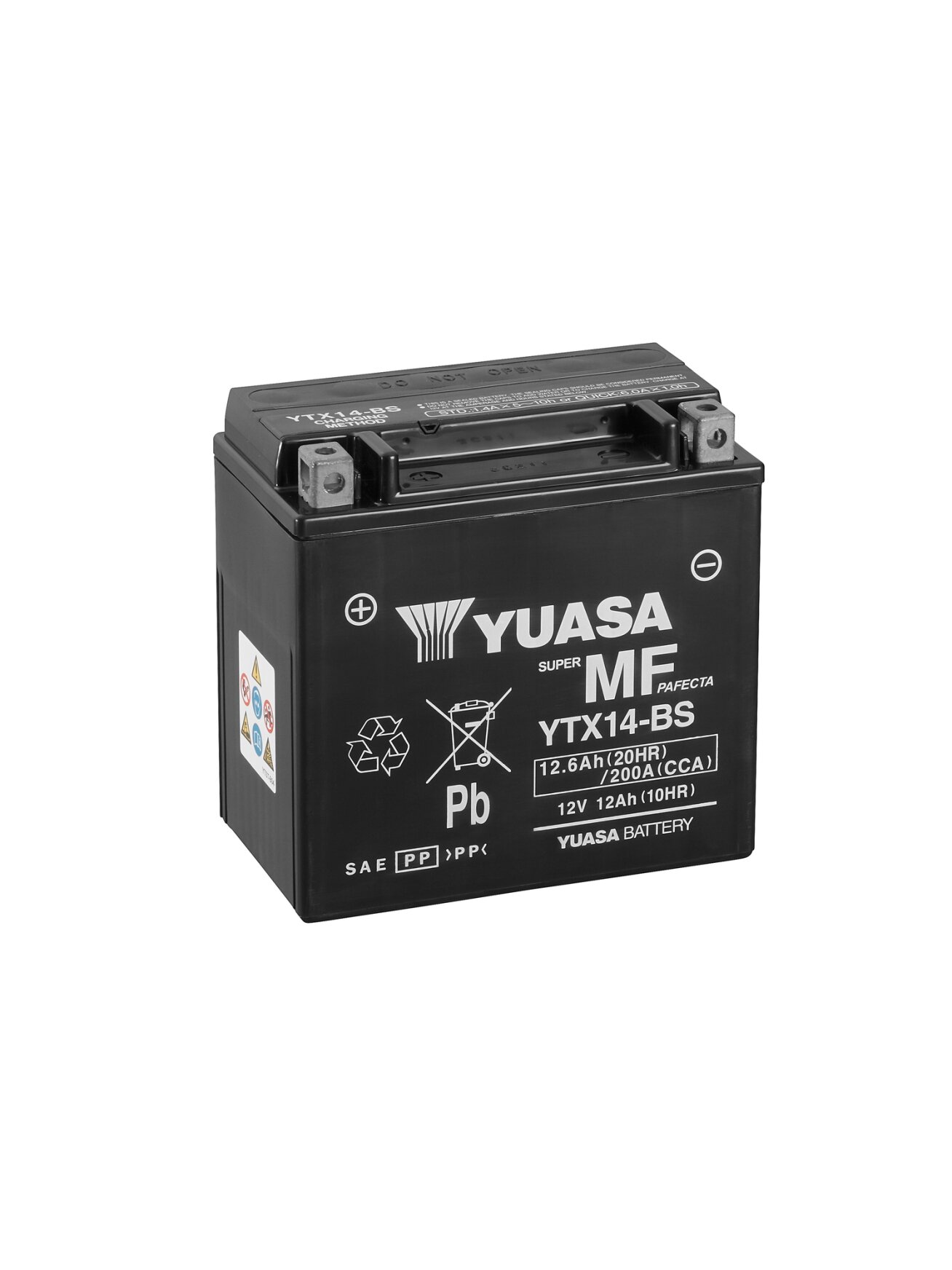 Yuasa Battery YTX14-BS (cp) with acidpack (4) Yuasa Battery YTX14-BS (cp) with acidpack (4)
