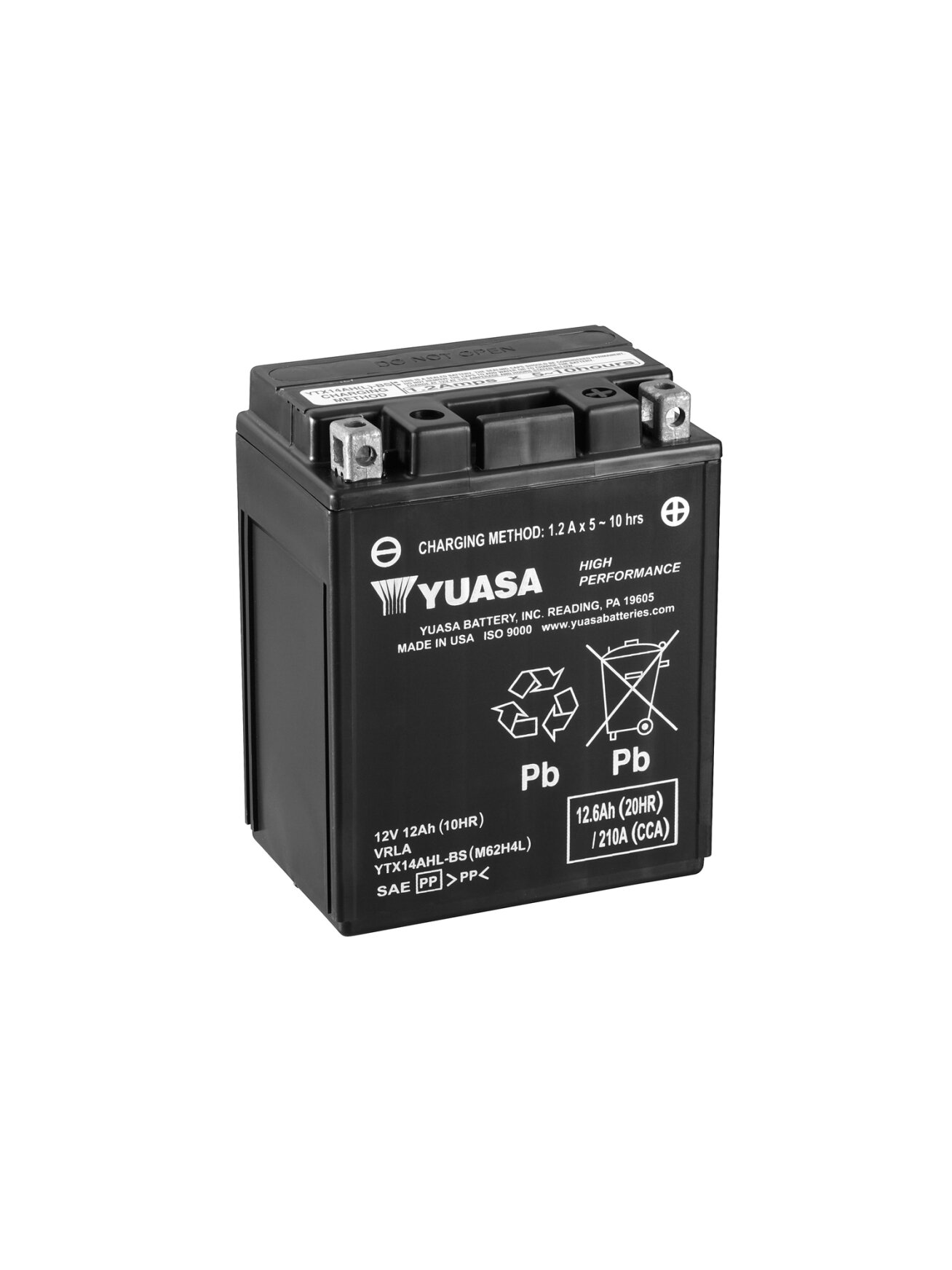 Yuasa Battery YTX14AHL-BS (cp)
