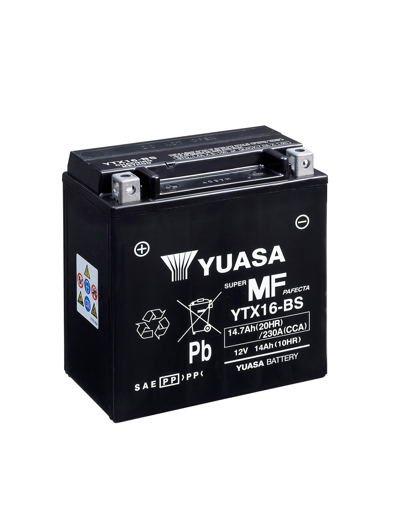 Yuasa Battery YTX16(WC) filled with acid (4)