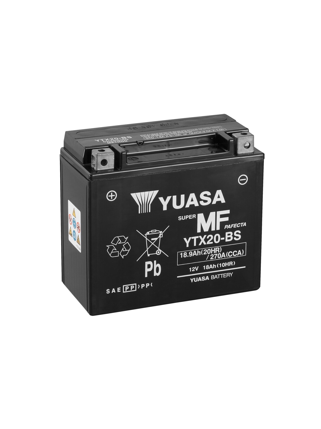Yuasa Battery YTX20-BS (cp) with acidpack (3) Yuasa Battery YTX20-BS (cp) with acidpack (3)