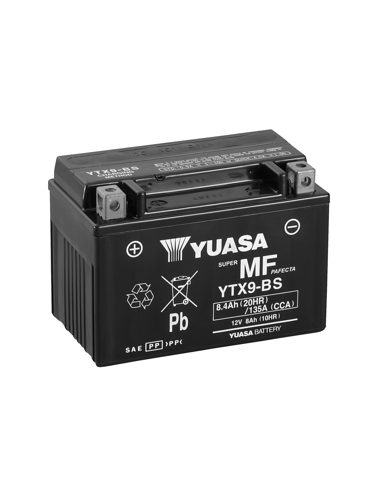Yuasa Battery YTX9(WC) filled with acid (6)