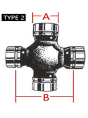 Bronco U-Joint Kawasaki 22.06 x 31.15mm 1