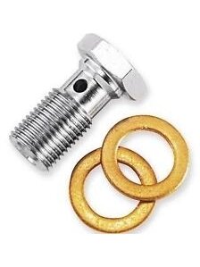 Goodridge Banjo bolt 7/16 X 24 (11.2mm) SS Goodridge Banjo bolt 7/16 X 24 (11.2mm) SS