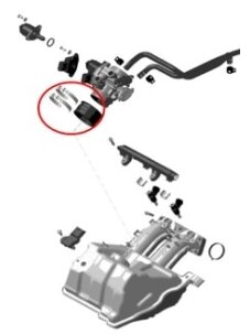 Sno-X Intake adaptor Ski-Doo 1 Sno-X Intake adaptor Ski-Doo 1