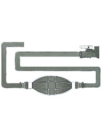 Osculati fuel line w/OMC connector