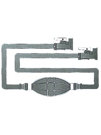Osculati fuel line w/joints OMC