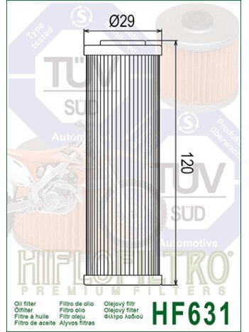 HiFlo oil filter HF631