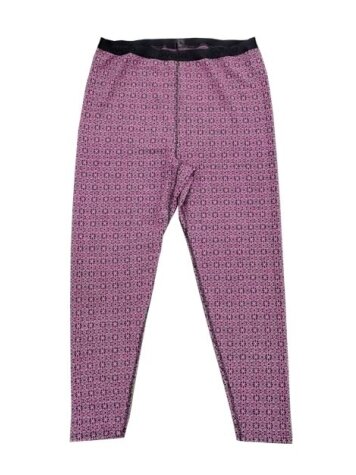 SVALA Merino Design Womens Pant Jacquard raspberry-grey SVALA Merino Design Womens Pant Jacquard raspberry-grey